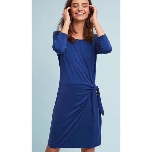 Anthropologie Dolan Tie Detail Dress - Picture 1 of 4